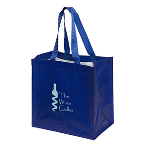 TO9222
	-BRING 'ER TOTE BAG WITH BOTTLE COMPARTMENTS
	-Royal Blue